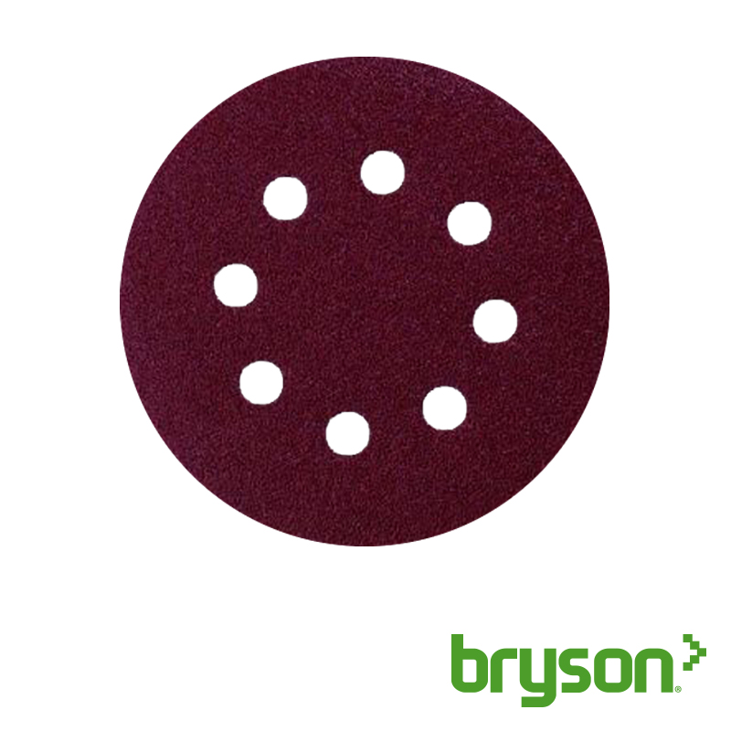 Velcro backed sanding discs for random orbit sanders,ready punched