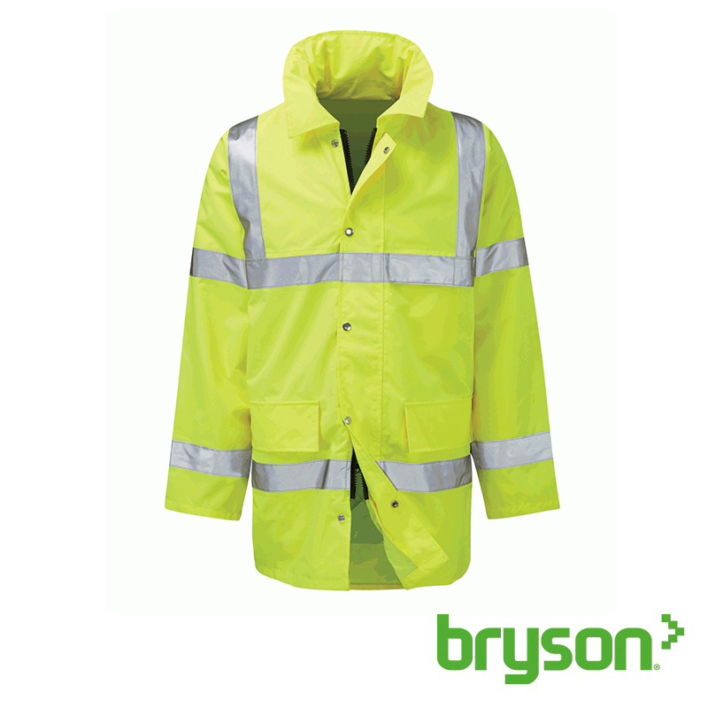 Yellow Hi-Vis Parka Jacket