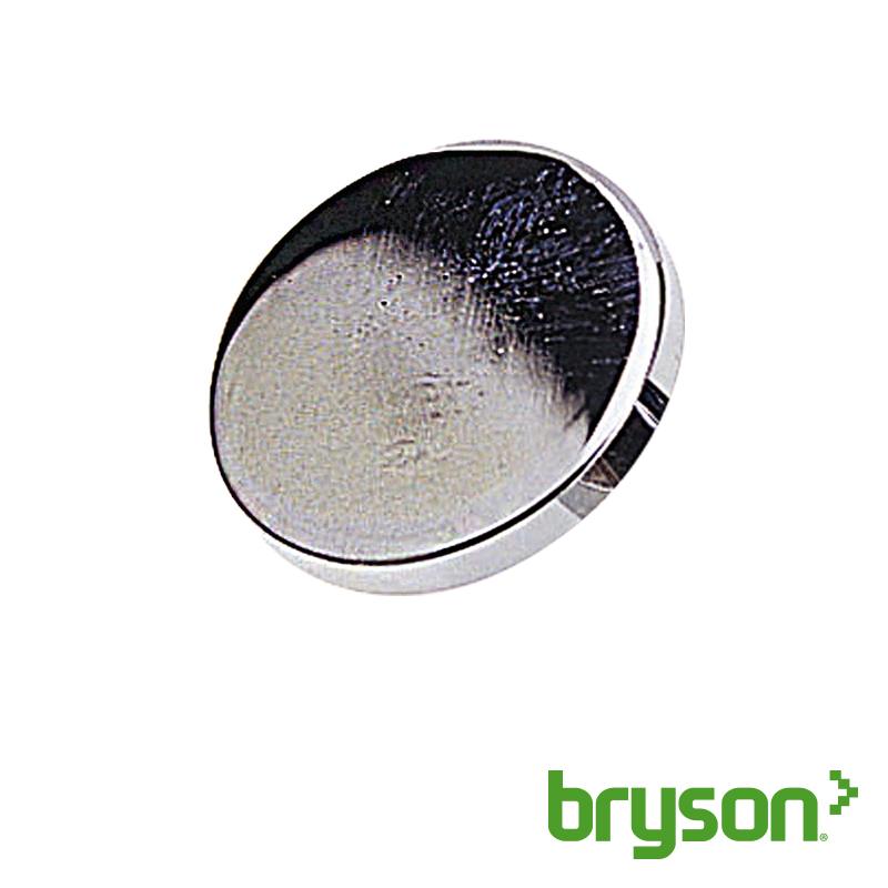 Flat Coverhead - Polished Chrome