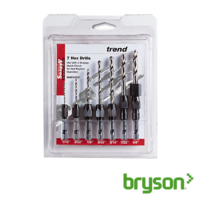Metric Drill Bit Set - 7 Piece