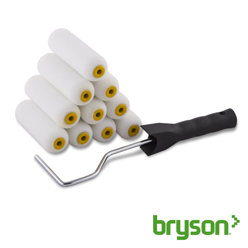 Foam Mini Roller Refills & Frame