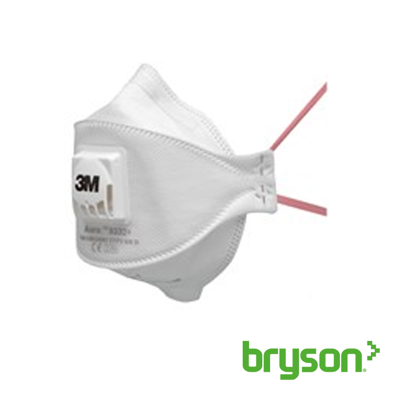 3M Aura Particulate Respirator FFP3 Valved 9332+