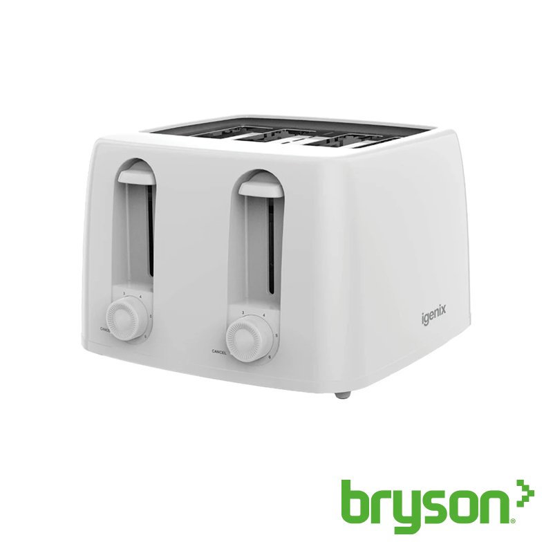 4 Slice White Toaster