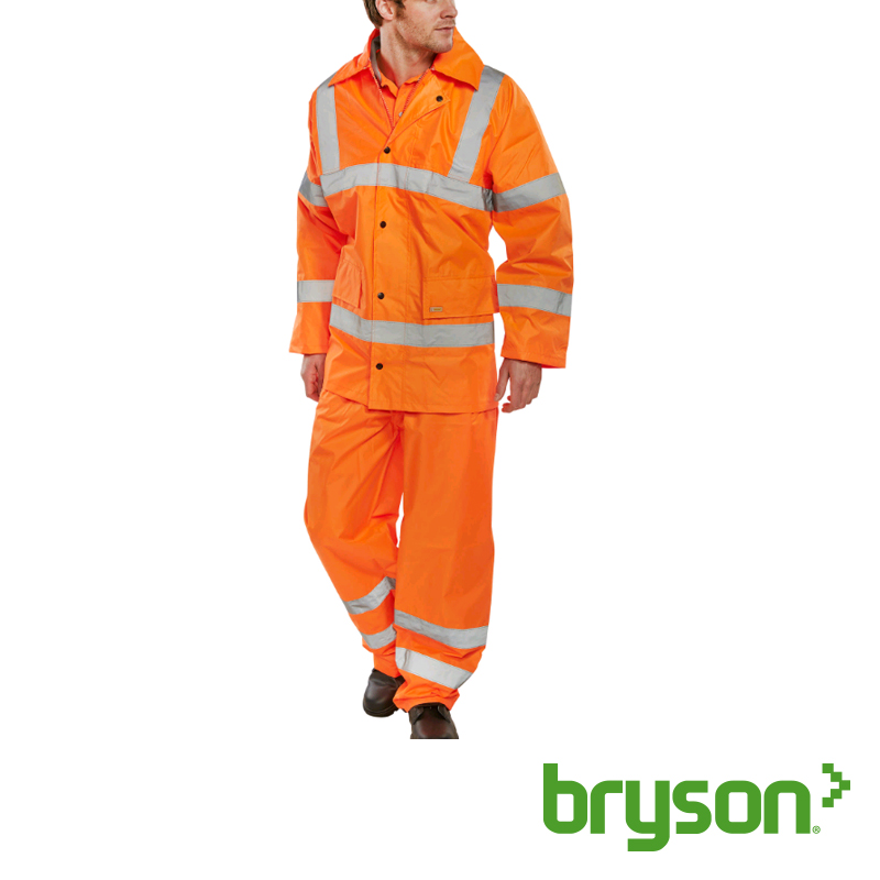 Orange Lightweight Jacket & Trouser Suit