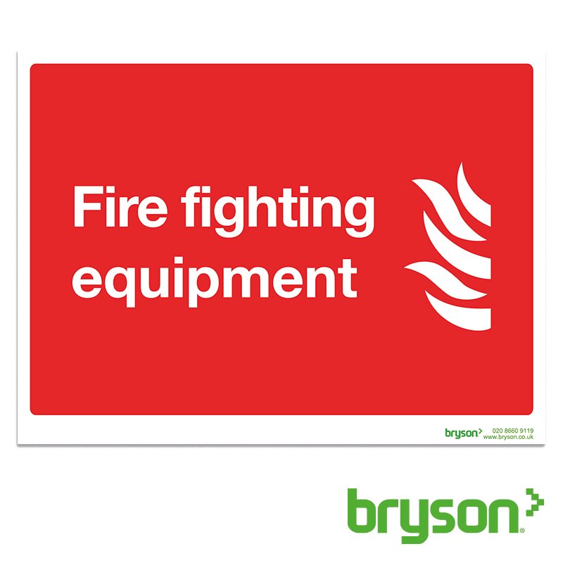 Fire Fighting Equipment Sign