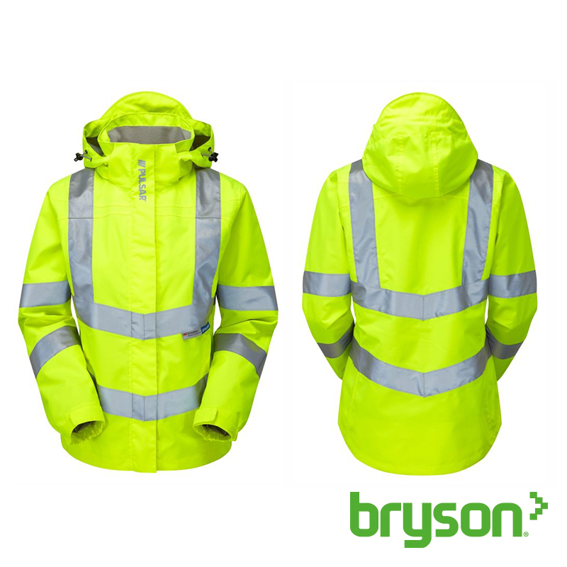 Womens Pulsar Storm Coat - Yellow