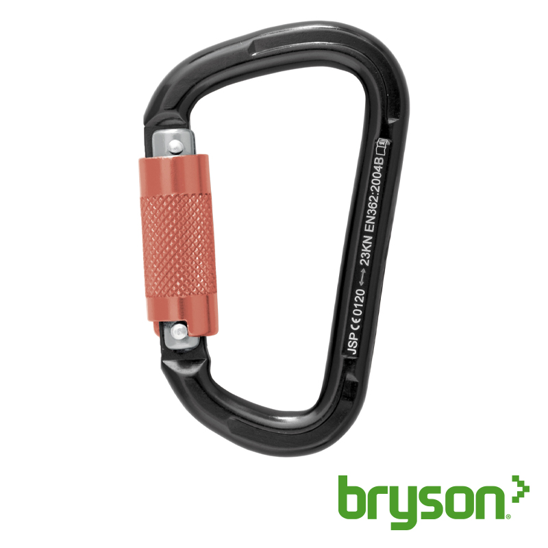 JSP Aluminium Twist Lock Karabiner