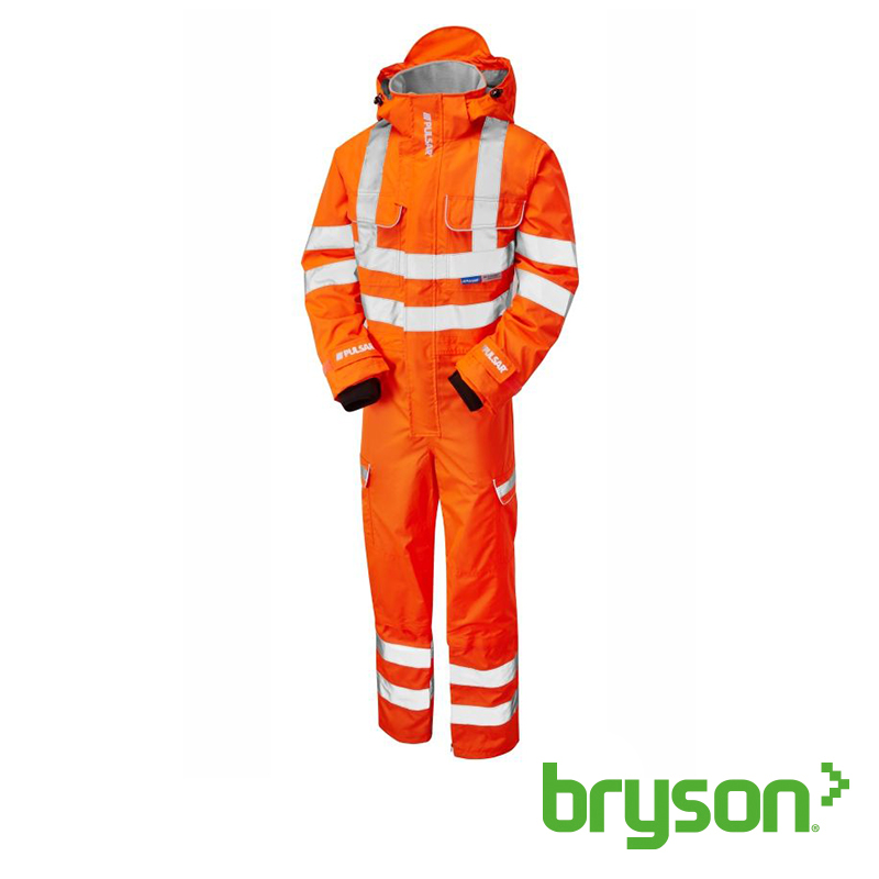 Pulsar PR505 Rail Spec Unlined Coverall - Orange