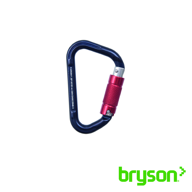 JSP Aluminium Triple Lock Karabiner