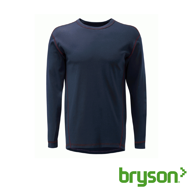 Hydra Flame Plus Eddison Inherent FR/Arc Base Layer Shirt - Navy