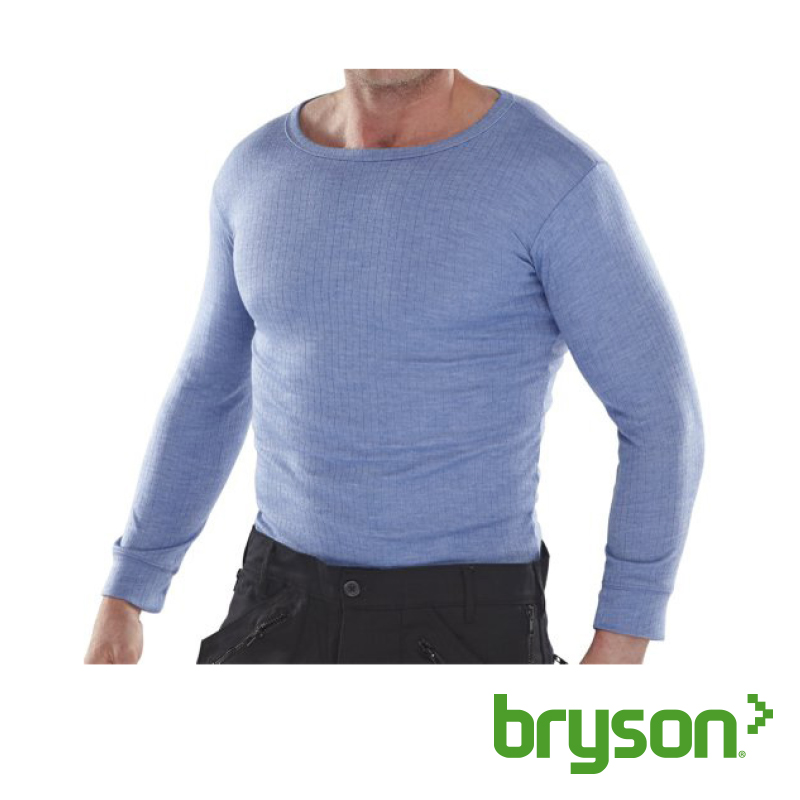 Long Sleeve Thermal Vest - Sky Blue