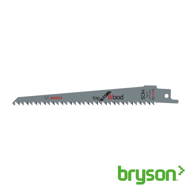 Bosch Reciprocating Saw Blades - Wood & Metal Cutting S644D - 150/6mm
