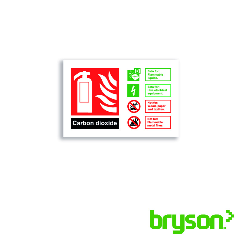 Co2 Extinguisher Sign