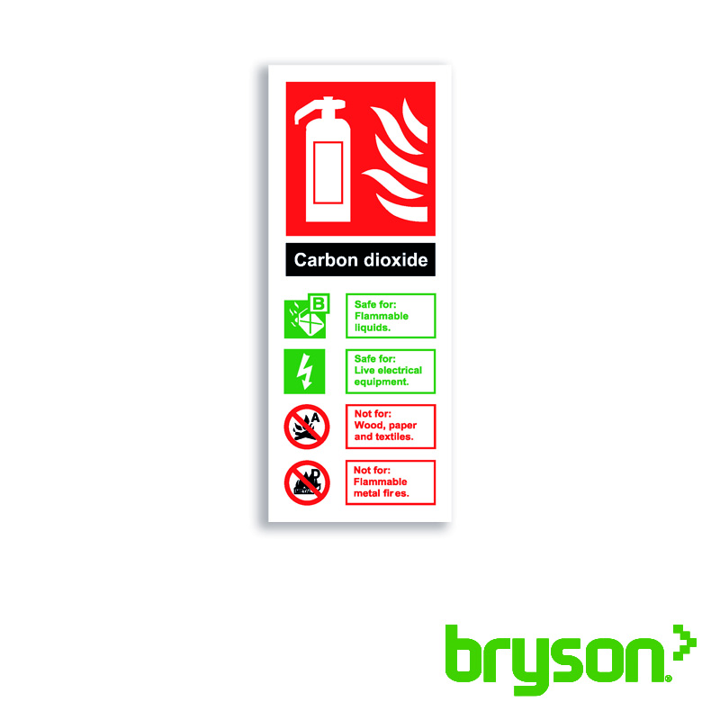 Co2 Extinguisher Sign
