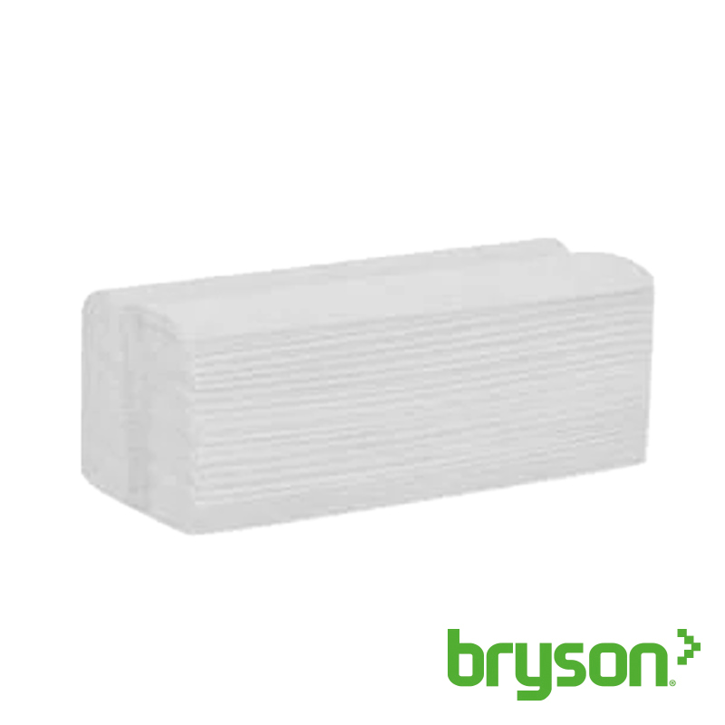 Connect Essentials Bulk Pack 2-Ply Hand Towels White