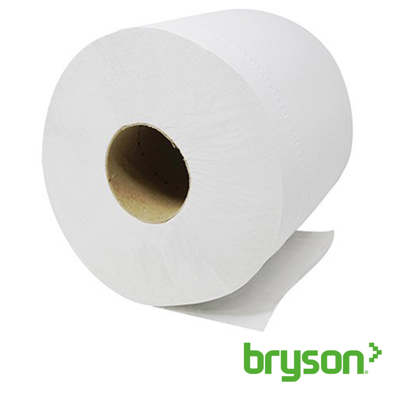 Connect Essentials Centrefeed Roll 2-Ply White 150m x 197mm