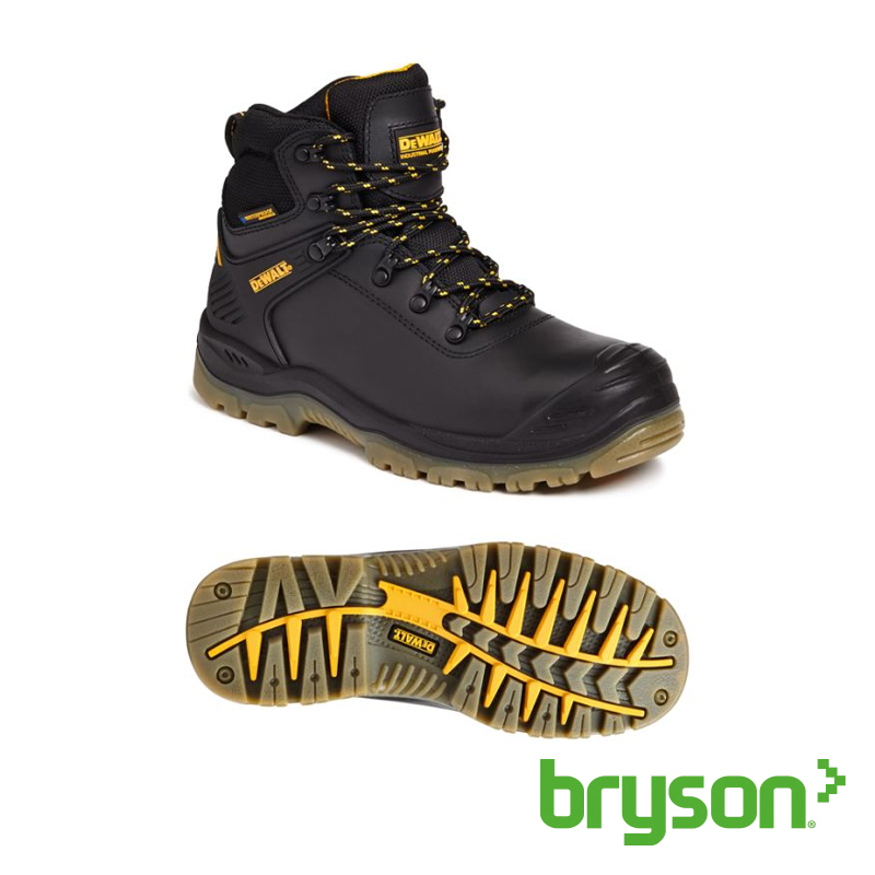DeWalt Newark S3 Waterproof Hiker Boots Black