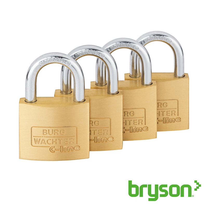 Economy Brass Padlocks - Keyed Alike
