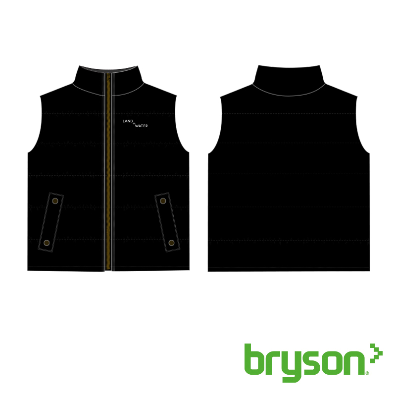 Land & Water Branded - Orn Lapwing Classic Softshell Gilet – Black