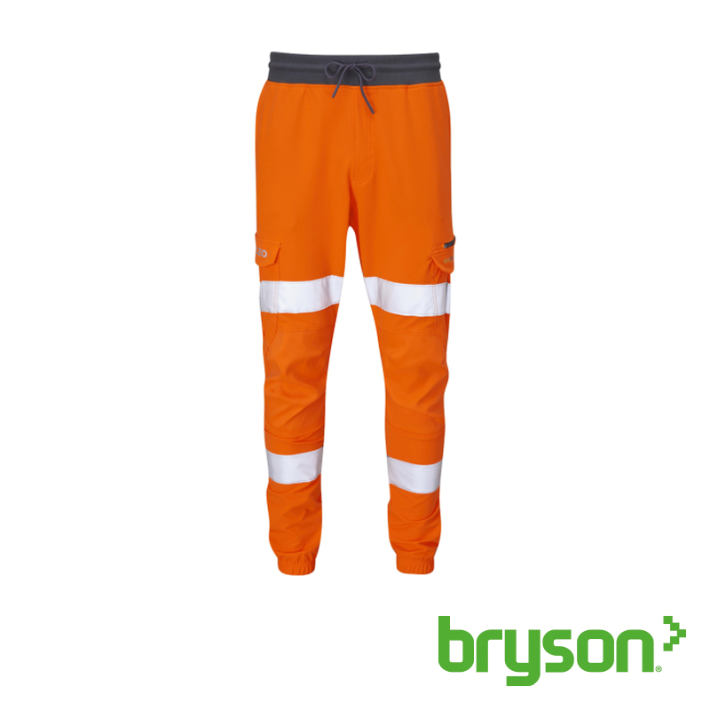 Leo Hawkridge Ecoviz Stretch Trouser Orange