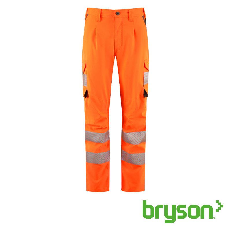 Leo Workwear Winswell Women Stretch Cargo Trouser Orange