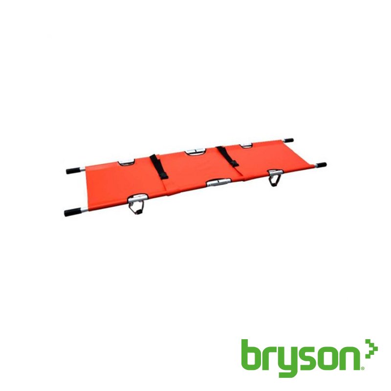 Lightweight Foldable Stretcher Orange