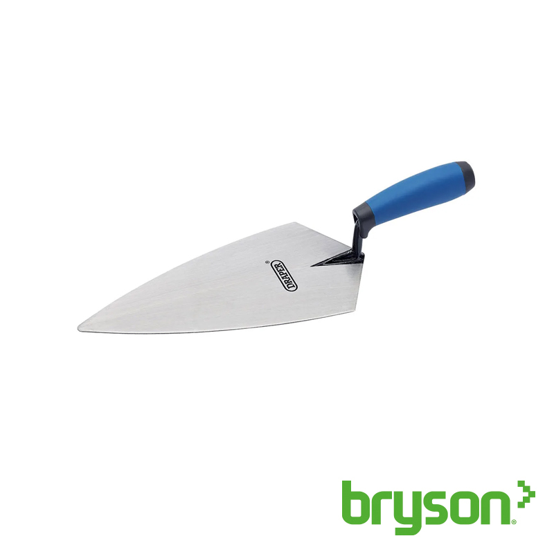 London Pattern Brick Trowel Soft Touch Handle 10in