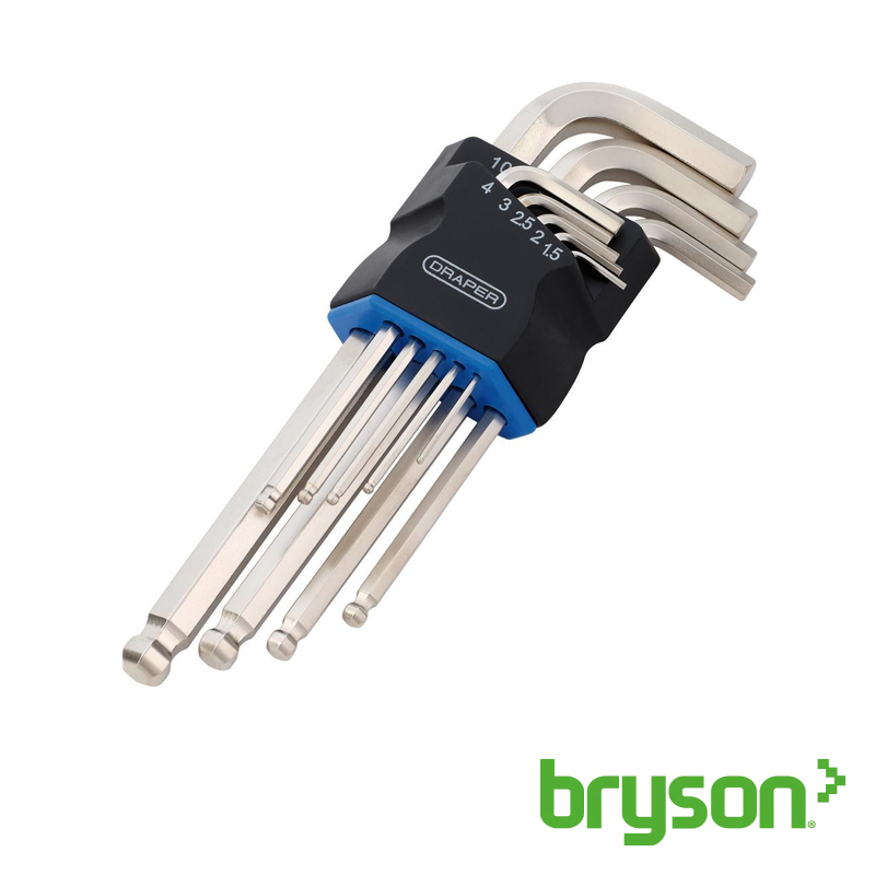 Metric Long Arm Ball End Hex Key Set