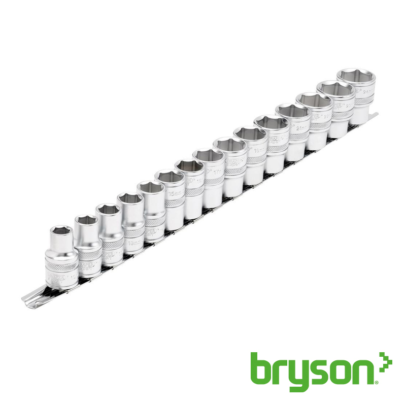Metric Socket Set - 1/2 - 15 Piece