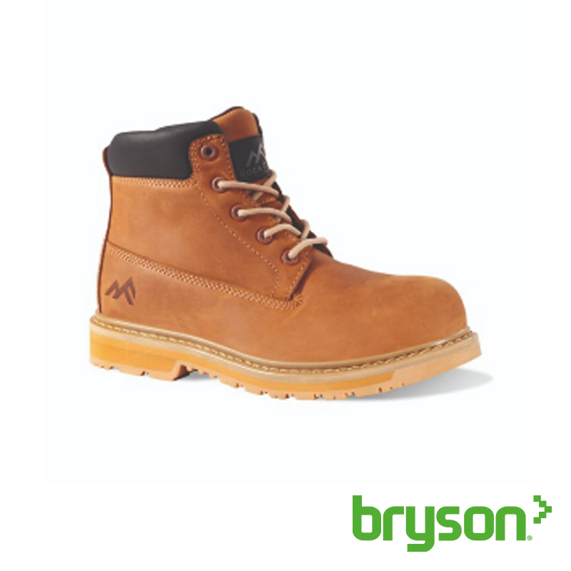 Rockfall Womens Tanzanite S3 WR HRO SRC Safety Boots Honey