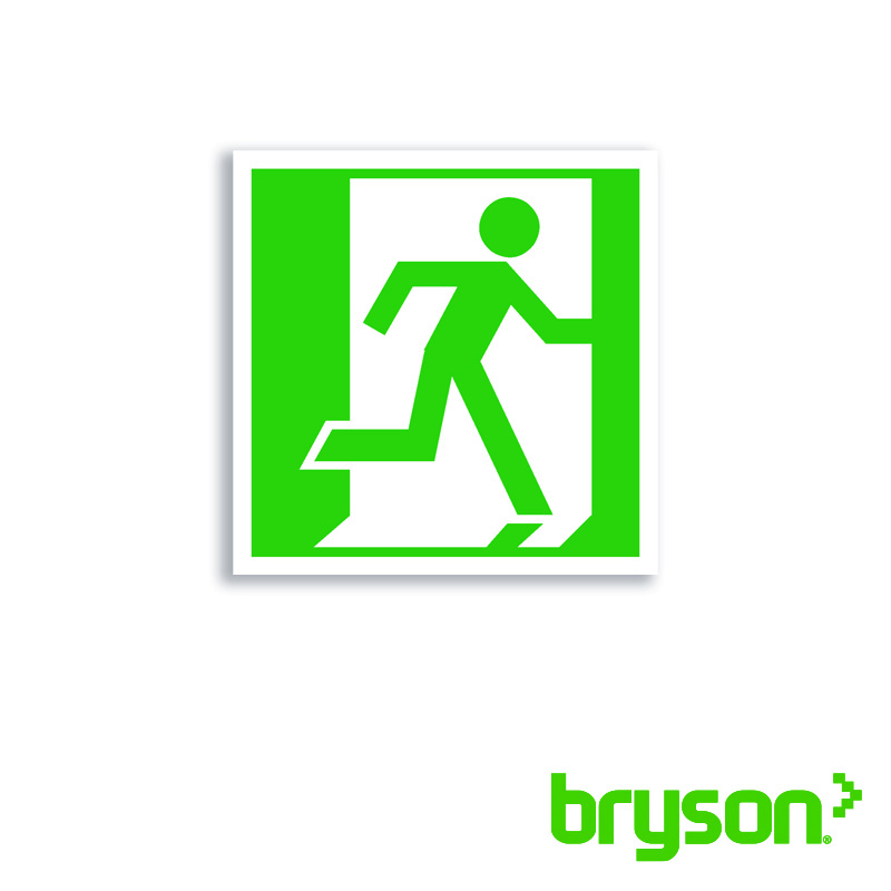 Running Man Only Left Sign