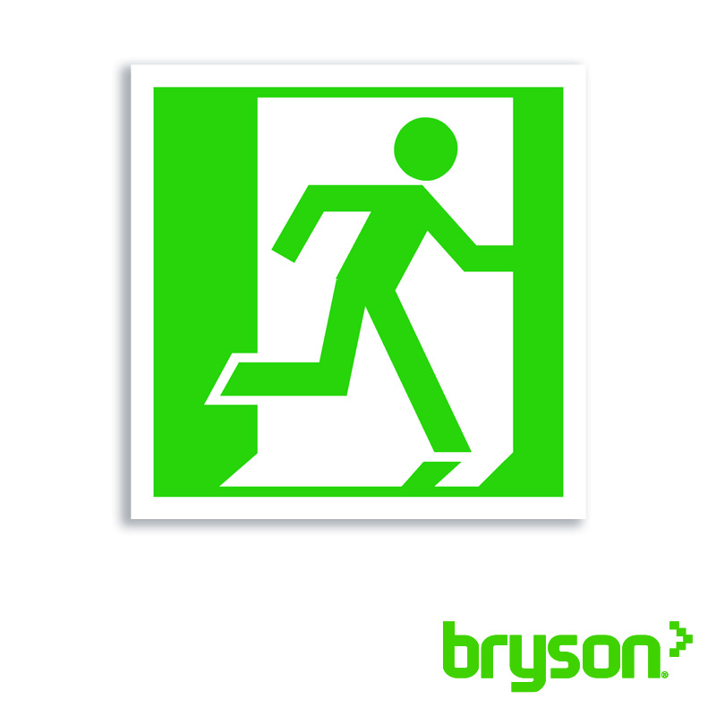 Running Man Only Left Sign