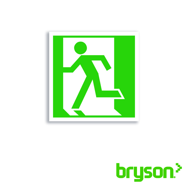 Running Man Only Right Sign