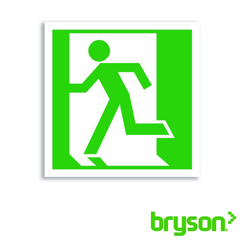 Running Man Only Right Sign