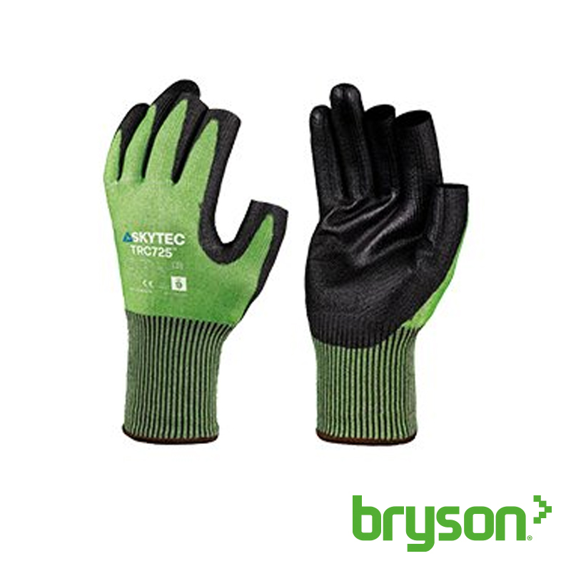 Skytec TRC725 Lightweight Open Finger Cut Resistant Glove