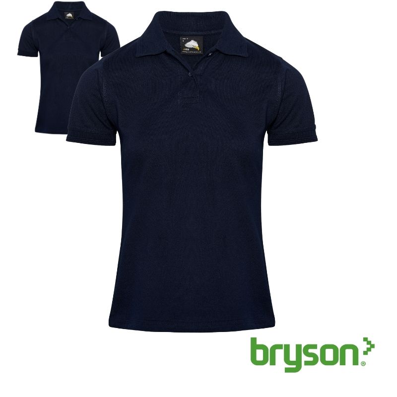 Womens Orn Wren Premium Poloshirt - Navy