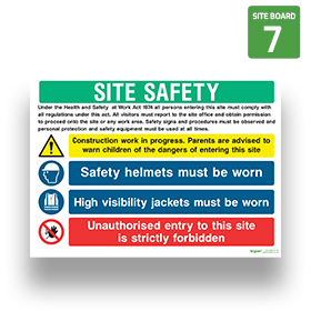 Site Safety Board