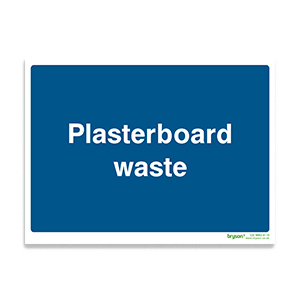 Plasterboard Waste Sign