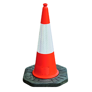 Traffic Cone 2 Piece - 1m
