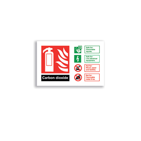 Co2 Extinguisher Sign