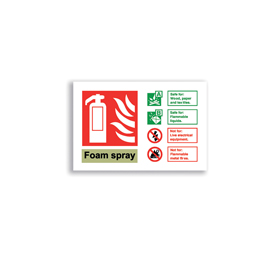 Foam Extinguisher Sign
