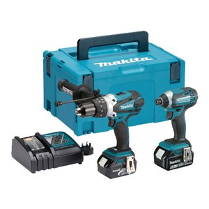 Makita DLX2145TJ Combi/Impact Driver Twinpack