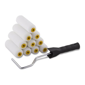 Foam Mini Roller Refills & Frame