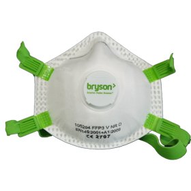 Bryson FFP3 Valved Moulded Face Mask