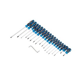 Draper Soft Grip Screwdriver Set - 19 Piece