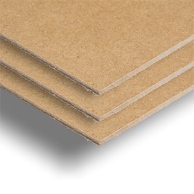 Hardboard - Pack of 5 Sheets