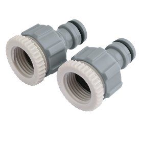Hose Tap Connector Pack of 2