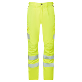 Leo Workwear Winsford Stretch Cargo Trouser Yellow