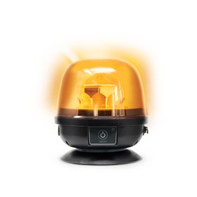 Maypole LED Wireless Amber Vehicle Magnetic Warning Beacon Light 12/24V IP67