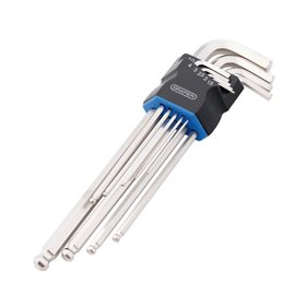 Metric Extra Long Arm Ball End Hex Key Set